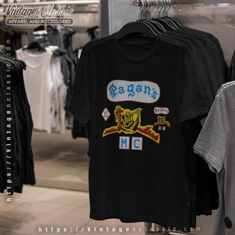 The Pagans MC Logo Store T shirt The Pagans MC Logo Store T shirt