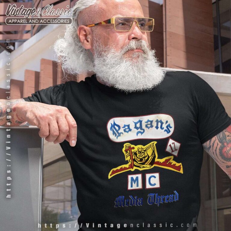 The Pagans MC Media Thread Men T shirt The Pagans MC Media Thread Men T shirt