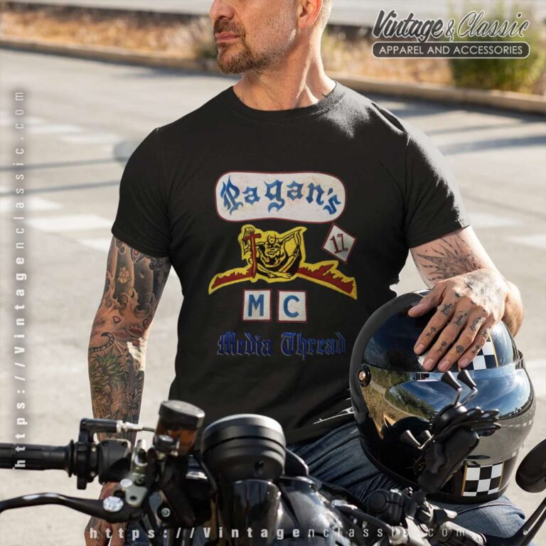 The Pagans MC Media Thread Shirt The Pagans MC Media Thread Shirt