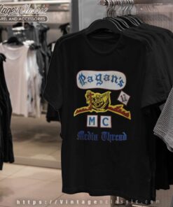 The Pagans MC Media Thread Store T shirt
