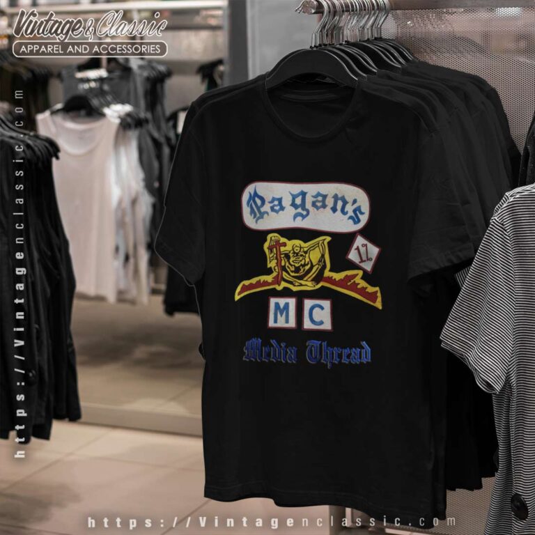 The Pagans MC Media Thread Store T shirt The Pagans MC Media Thread Store T shirt