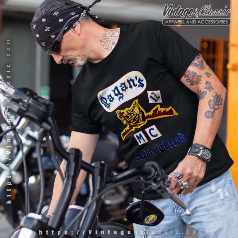 The Pagans MC Media Thread T shirt The Pagans MC Media Thread T shirt