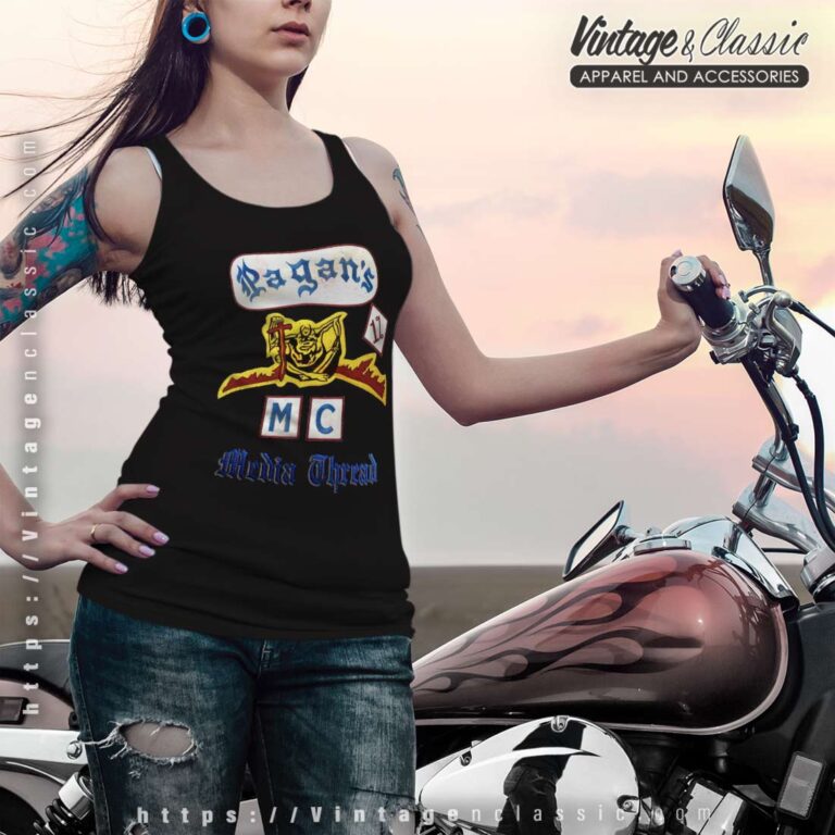 The Pagans MC Media Thread Tank top The Pagans MC Media Thread Tank top