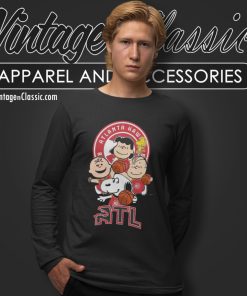 The Peanut Atlanta Hawks Basketball Club Atl Long Sleeve Tee