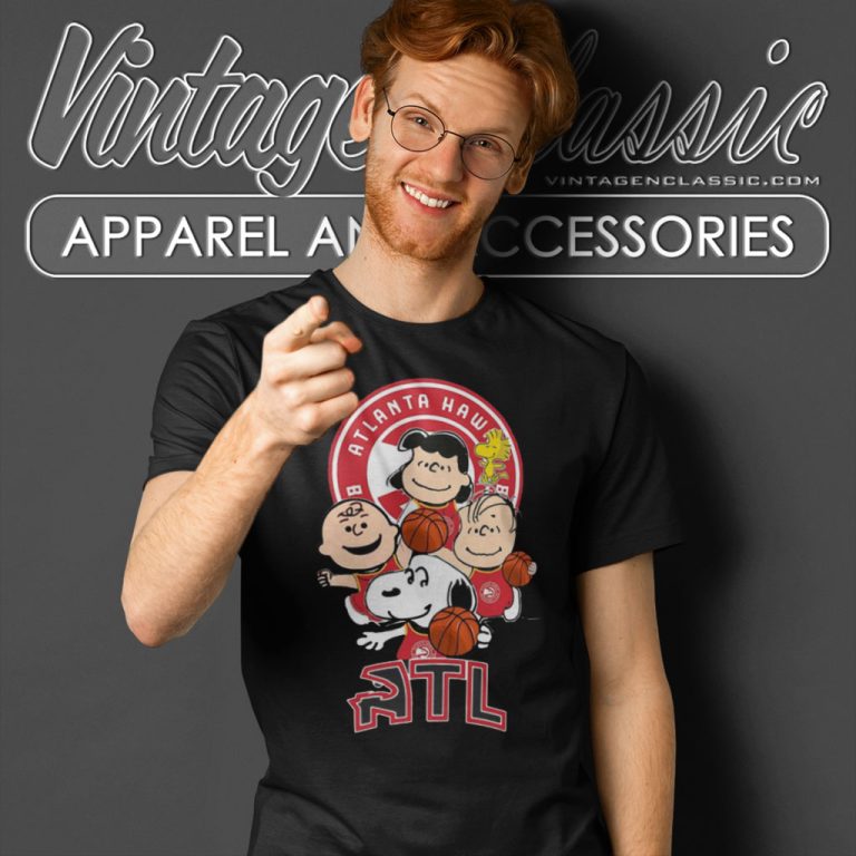 The Peanut Atlanta Hawks Basketball Club Atl T Shirt The Peanut Atlanta Hawks Basketball Club Atl T Shirt