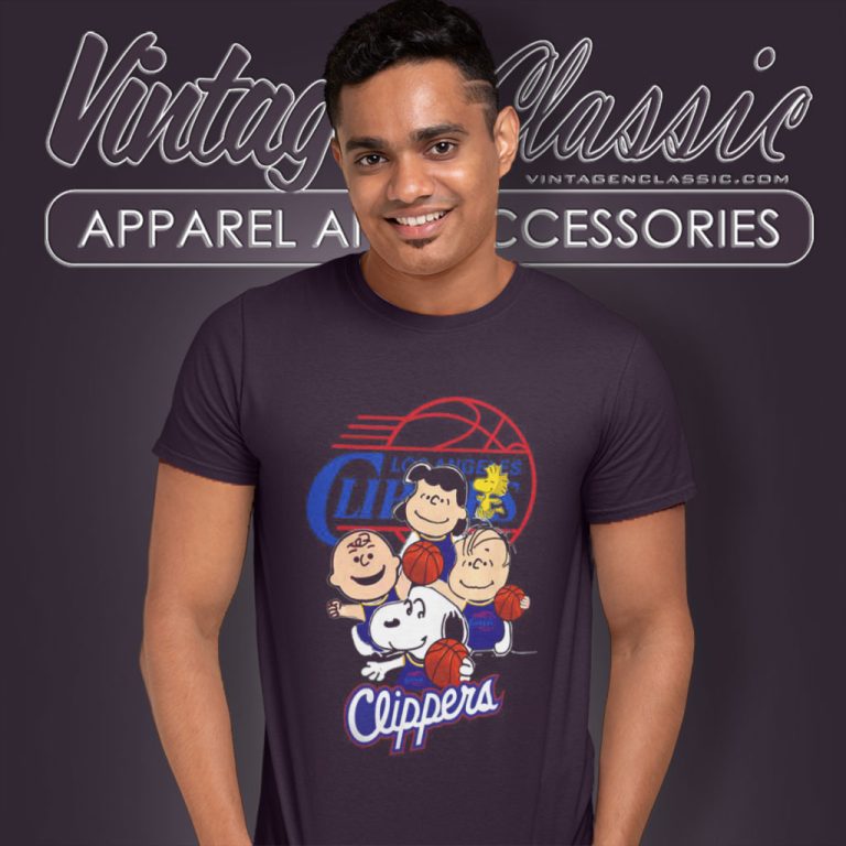 The Peanut Los Angeles Clippers T Shirt The Peanut Los Angeles Clippers T Shirt
