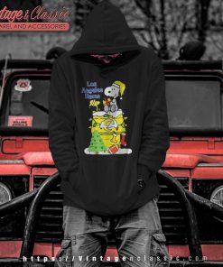 The Peanuts Movie Christmas Tree Fans Los Angeles Rams Hoodie