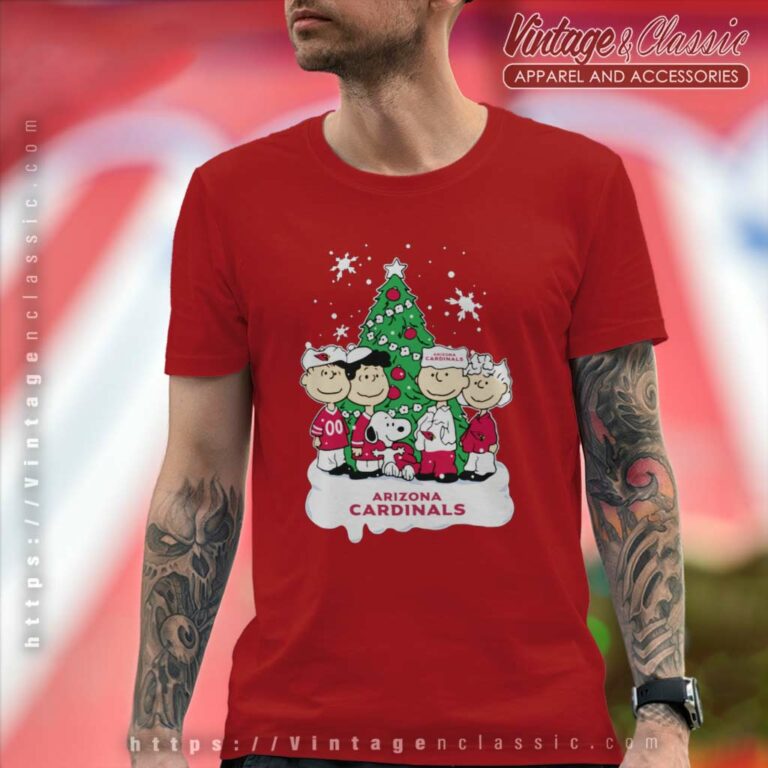 The Peanuts Movie Tree Fans Arizona Cardinals T Shirt The Peanuts Movie Tree Fans Arizona Cardinals T Shirt
