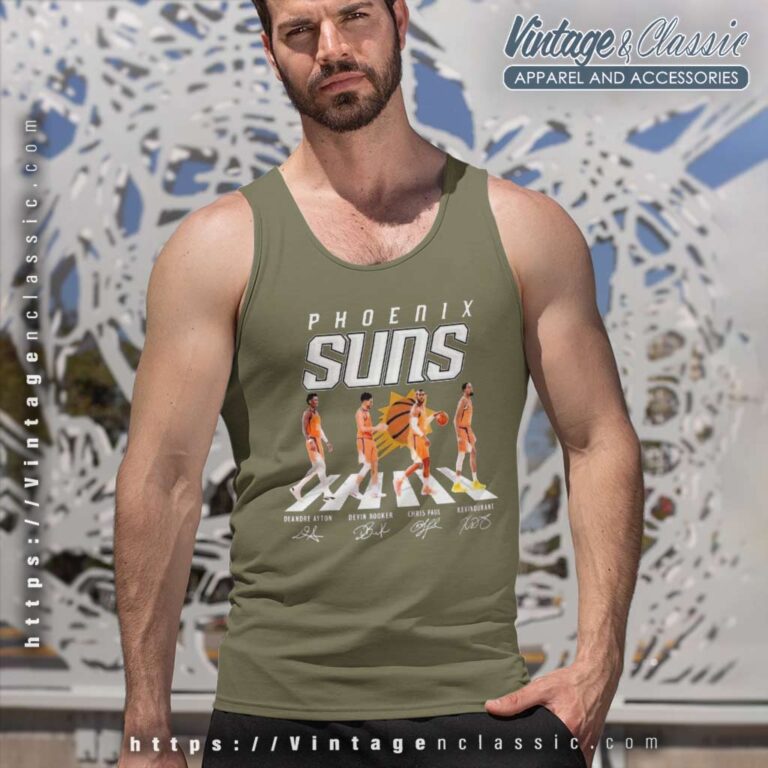The Phoenix Suns Abbey Road Signatures 2023 Tank Top Racerback The Phoenix Suns Abbey Road Signatures 2023 Tank Top Racerback