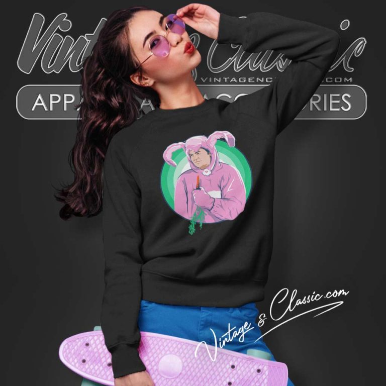 The Pink Bunny Suit Matthew Perry Sweatshirt The Pink Bunny Suit Matthew Perry Sweatshirt