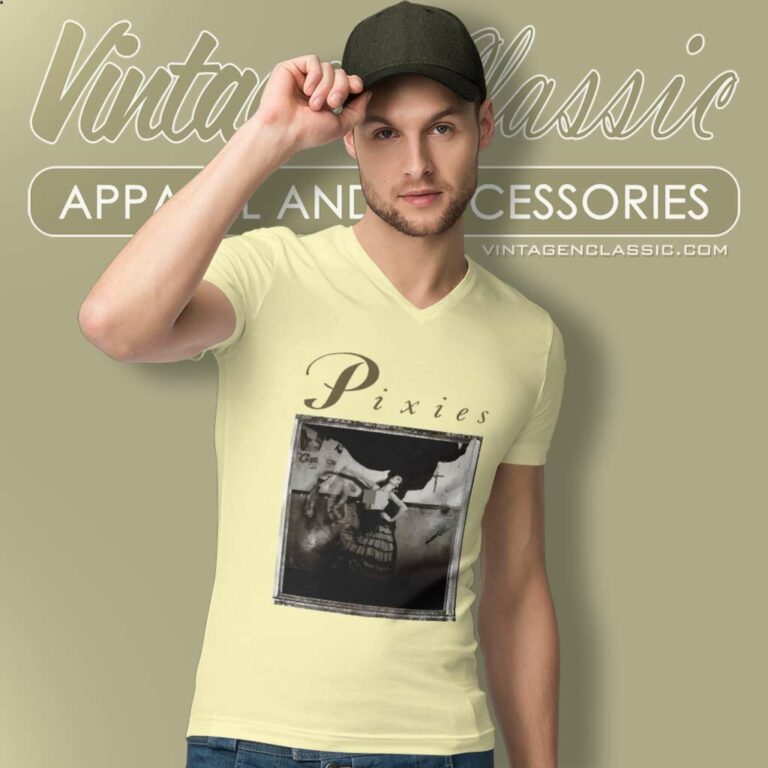 The Pixies Surfer Rosa V Neck TShirt The Pixies Surfer Rosa V Neck TShirt