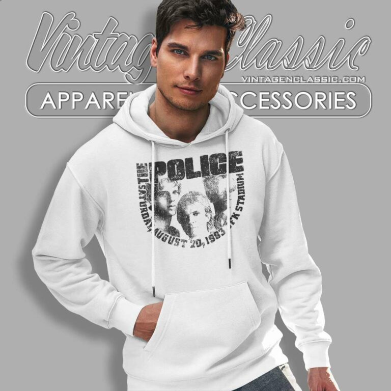 The Police 1983 Concert Hoodie The Police 1983 Concert Hoodie