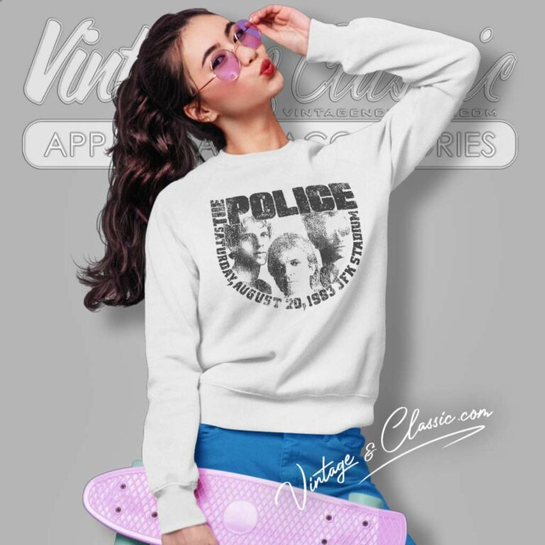 The Police 1983 Concert Sweatshirt The Police 1983 Concert Sweatshirt