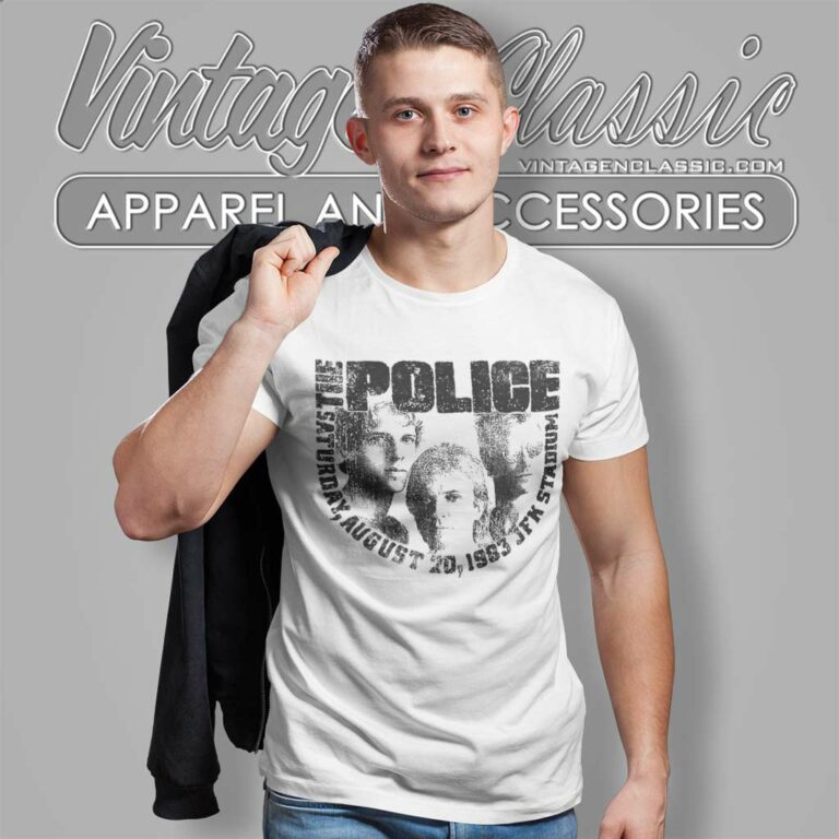 The Police 1983 Concert T Shirt The Police 1983 Concert T Shirt