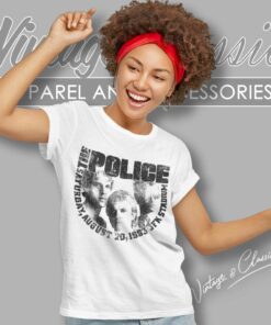 The Police 1983 Concert Shirt 6 The Police 1983 Concert Women TShirt