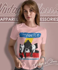 The Police 1983 Synchronicity Tour Shirt 6 The Police 1983 Synchronicity Tour Women TShirt