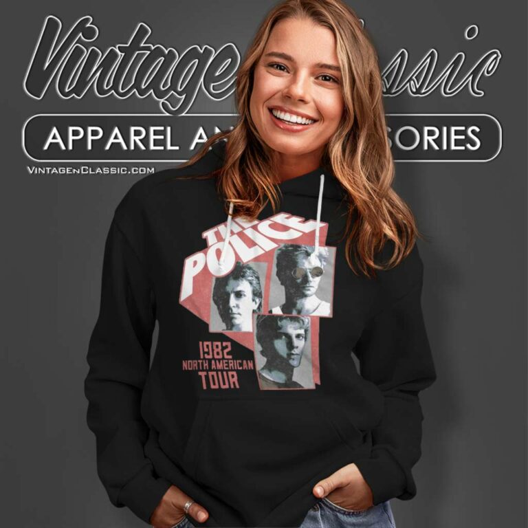 The Police Na Tour Hoodie The Police Na Tour Hoodie