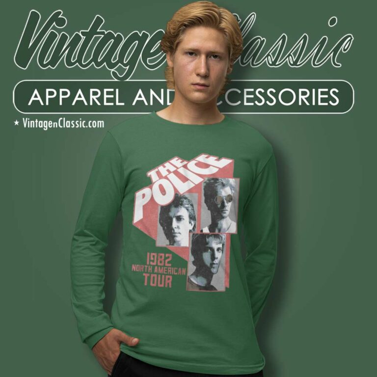 The Police Na Tour Long Sleeve Tee The Police Na Tour Long Sleeve Tee