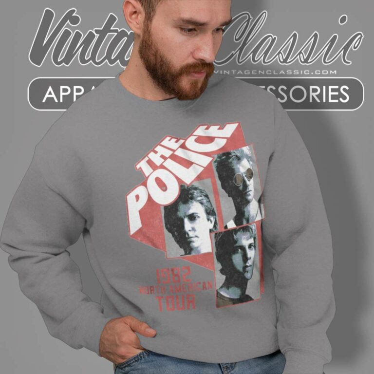The Police Na Tour Sweatshirt The Police Na Tour Sweatshirt