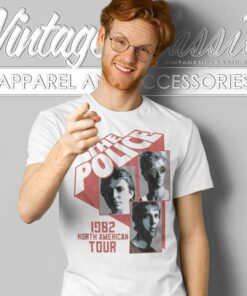 The Police Na Tour Shirt 4 The Police Na Tour T Shirt