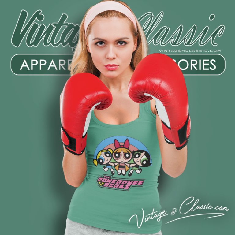 The Powerpuff Girls Anime Tank Top Racerback The Powerpuff Girls Anime Tank Top Racerback