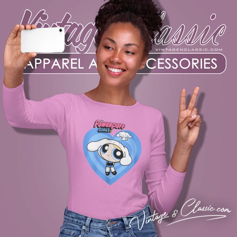 The Powerpuff Girls Shirt Bubbles Heart Long Sleeve Tee The Powerpuff Girls Shirt Bubbles Heart Long Sleeve Tee