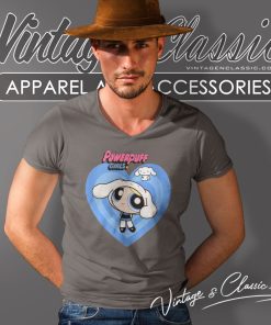 The Powerpuff Girls Shirt Bubbles Heart 5 The Powerpuff Girls Shirt Bubbles Heart V Neck TShirt