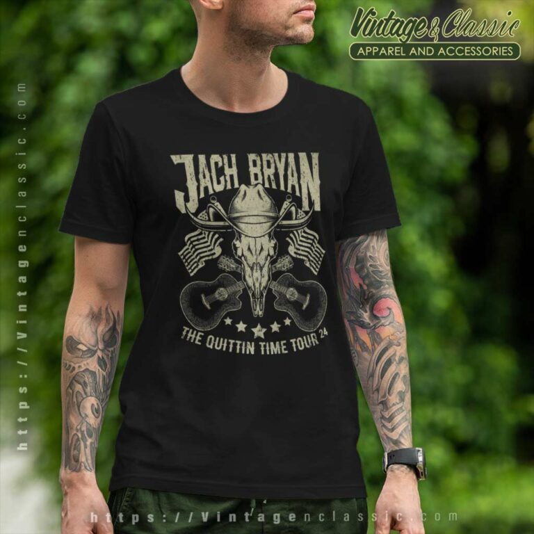 The Quittin Time Tour Shirt 2024 Zach Bryan Country Music T Shirt The Quittin Time Tour Shirt 2024 Zach Bryan Country Music T Shirt