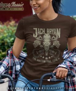 The Quittin Time Tour Shirt 2024 Zach Bryan Country Music Women TShirt