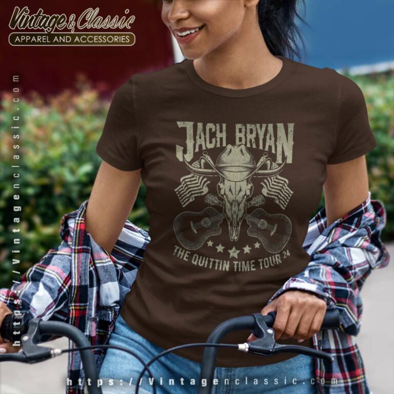 The Quittin Time Tour Shirt 2024 Zach Bryan Country Music Women TShirt The Quittin Time Tour Shirt 2024 Zach Bryan Country Music Women TShirt