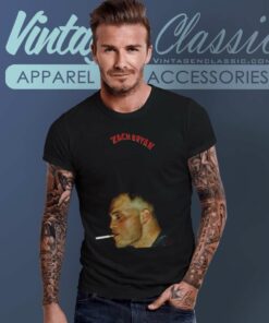 The Quittin Time Tour Shirt Zach Bryan Smokes A Cigarette T Shirt