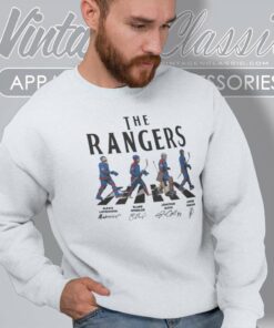 The Rangers Abbey Road Signatures Ice Hockey Shirt 4 The Rangers Abbey Road Signatures Ice Hockey Tank Top Racerback