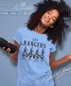 The Rangers Abbey Road Signatures Ice Hockey Shirt 6 The Rangers Abbey Road Signatures Ice Hockey Women TShirt