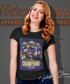 The Ravens Win Afc North Champions Women TShirt