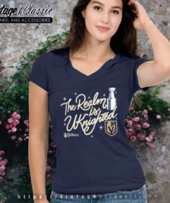 The Realm Is Uknighted V Neck TShirt