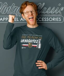 The Realm Is Unkighted Stanley Cup Champions 2023 Long Sleeve Tee