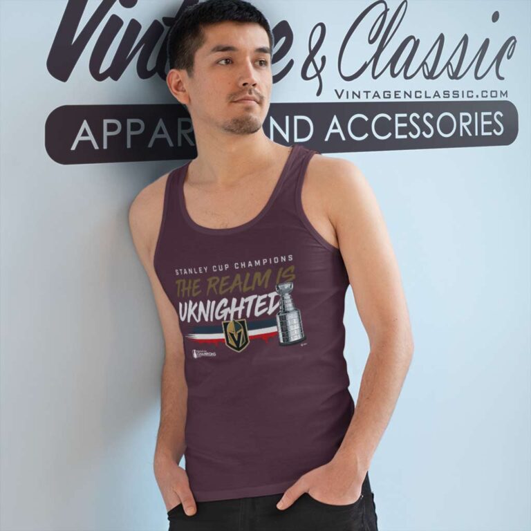 The Realm Is Unkighted Stanley Cup Champions 2023 Tank Top Racerback The Realm Is Unkighted Stanley Cup Champions 2023 Tank Top Racerback