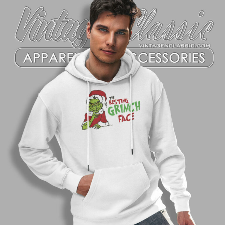 The Resting Grinch Face Shirt Grinch Christmas Hoodie The Resting Grinch Face Shirt Grinch Christmas Hoodie