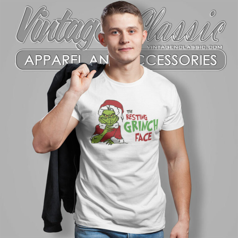 The Resting Grinch Face Shirt Grinch Christmas T Shirt The Resting Grinch Face Shirt Grinch Christmas T Shirt