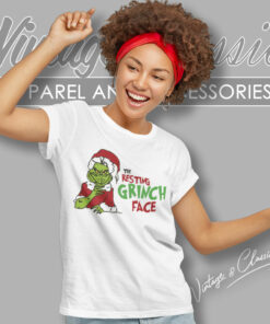 The Resting Grinch Face Shirt Grinch Christmas Women T Shirt