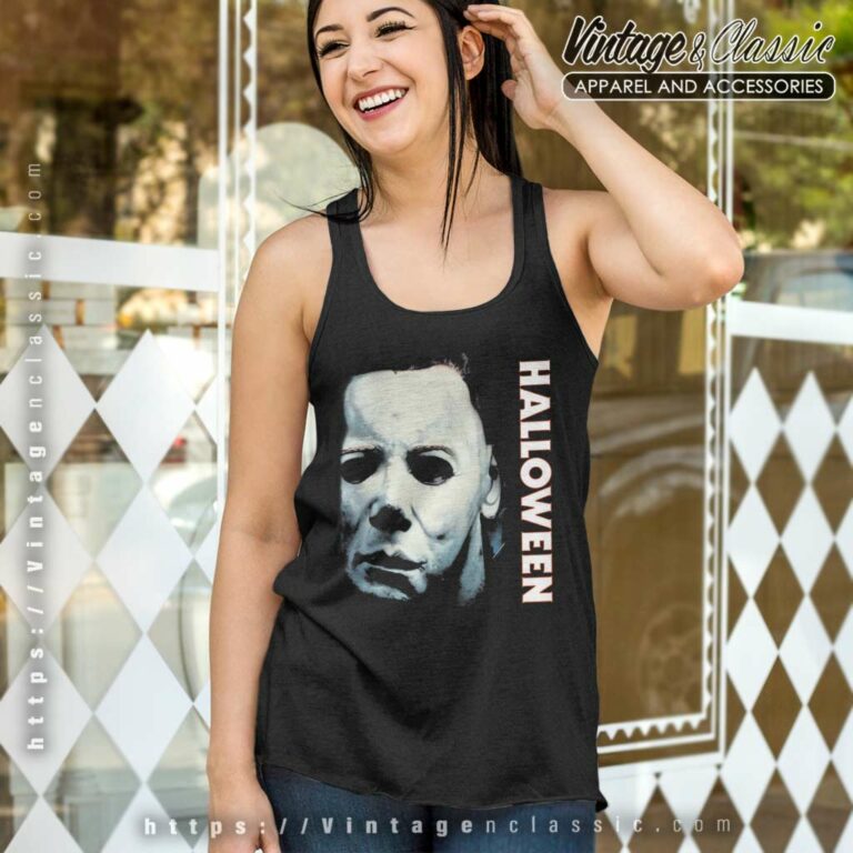 The Return Of Michael Myers Poster Tank Top Racerback The Return Of Michael Myers Poster Tank Top Racerback