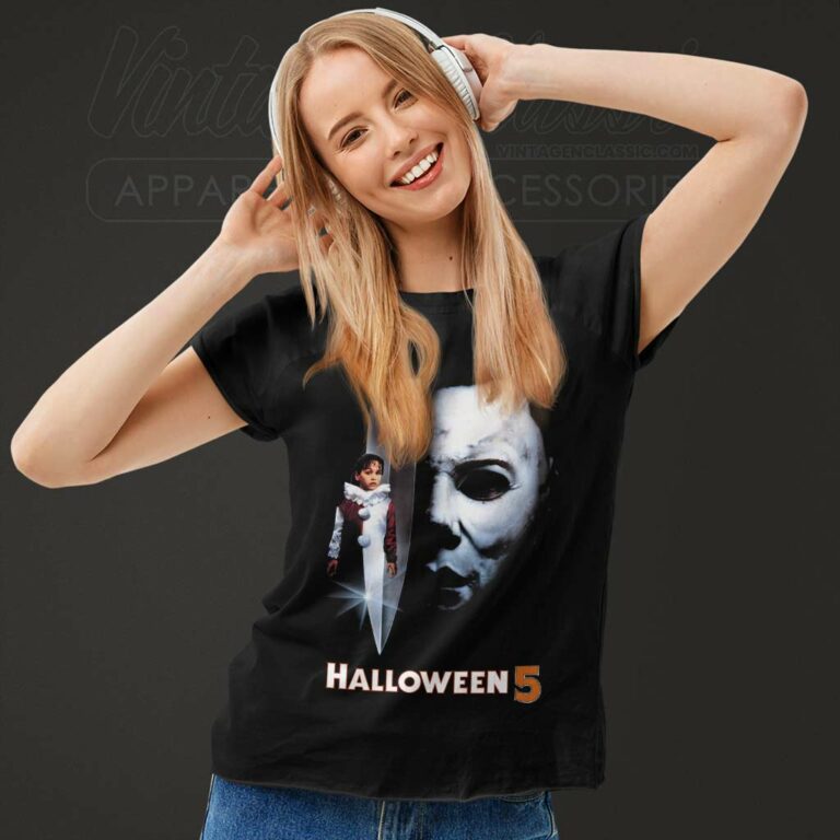 The Revenge Of Michael Myers Halloween Women TShirt 1 The Revenge Of Michael Myers Halloween Women TShirt 1