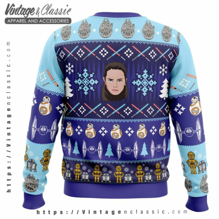 The Rise Of Christmas Star Wars Ugly Christmas Sweater back Ugly Christmas Sweater The Rise Of Christmas Star Wars Ugly Christmas Sweater back Ugly Christmas Sweater