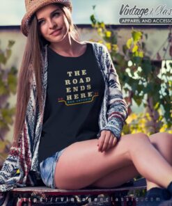 The Road Ends Here San Antonio 2025 Ncaa March Madness Final Four T shirt Women T Shirt
