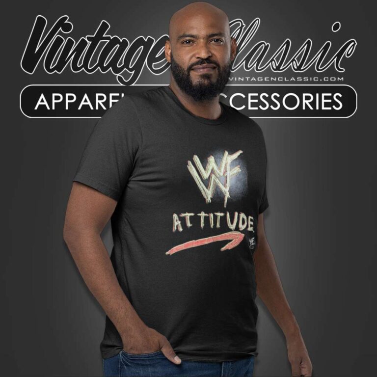The Rock Wwf Attitude Wrestling T Shirt The Rock Wwf Attitude Wrestling T Shirt