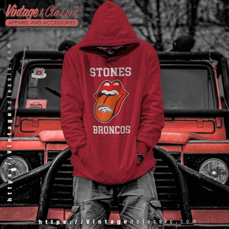 The Rolling Stone Denver Broncos Lips Hoodie The Rolling Stone Denver Broncos Lips Hoodie