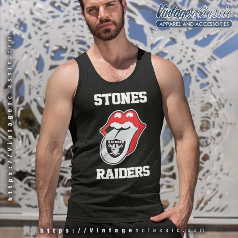 The Rolling Stone Las Vegas Raiders Lips Tank Top Racerback The Rolling Stone Las Vegas Raiders Lips Tank Top Racerback