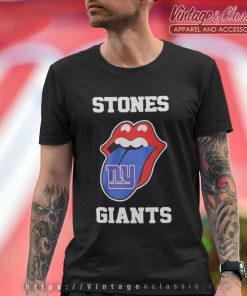 The Rolling Stone New York Giants Lips T Shirt