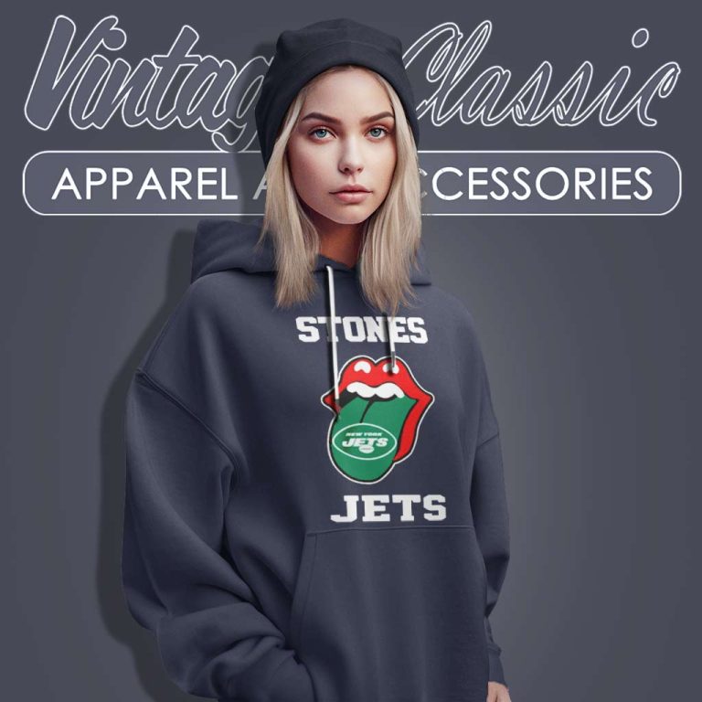 The Rolling Stone New York Jets Lips Hoodie The Rolling Stone New York Jets Lips Hoodie
