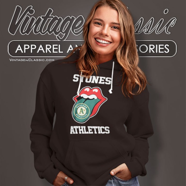 The Rolling Stone Oakland Athletics Lips Hoodie The Rolling Stone Oakland Athletics Lips Hoodie